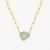 Celine Aqua Blue Necklace