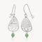 Arabella Earring Green Agate