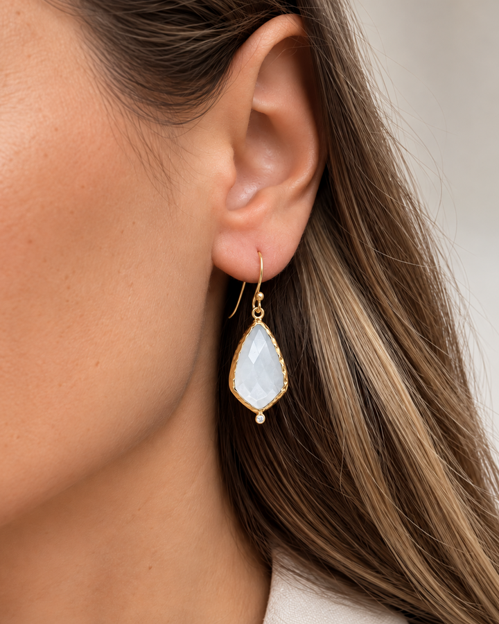 Amara Moonstone Earrings