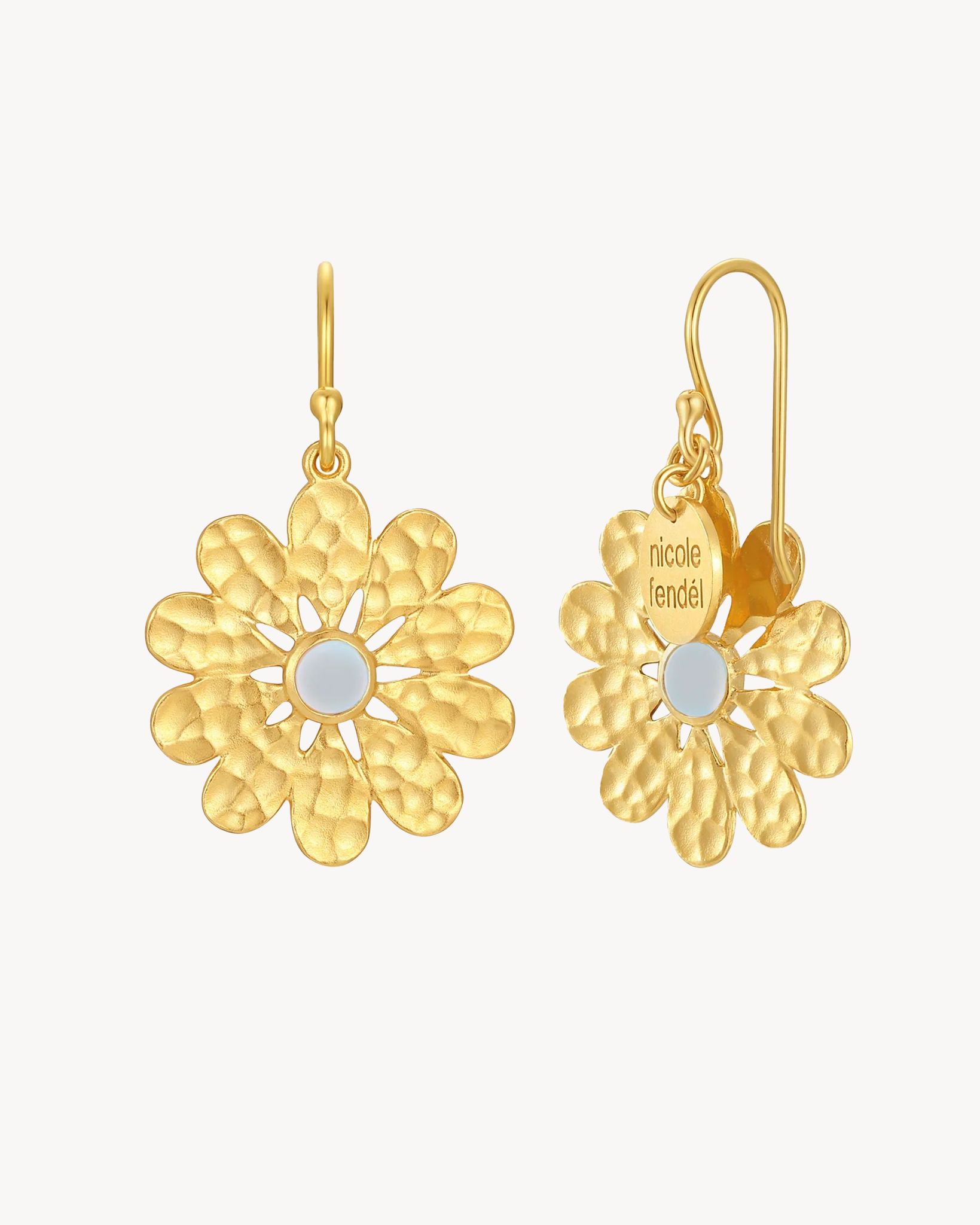 Daisy Earring Moonstone