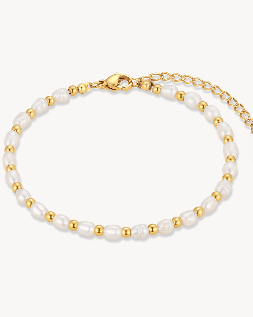 Bundle 13- Heart Hoop, Freshwater Pearl Bracelet, Hammered Coin Cuff