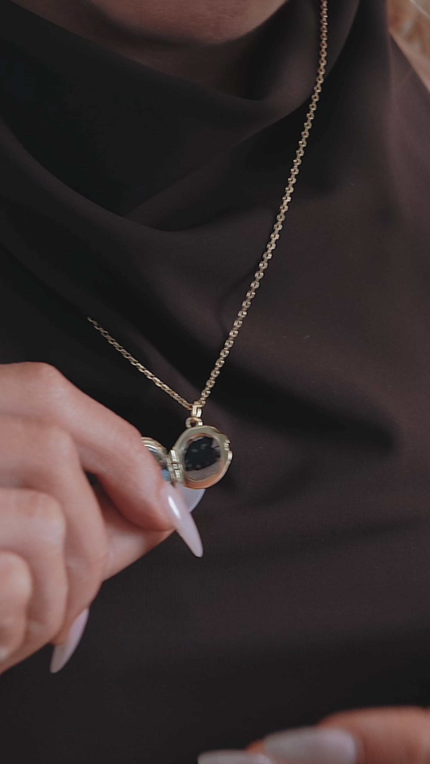 Guiding Star Locket Necklace