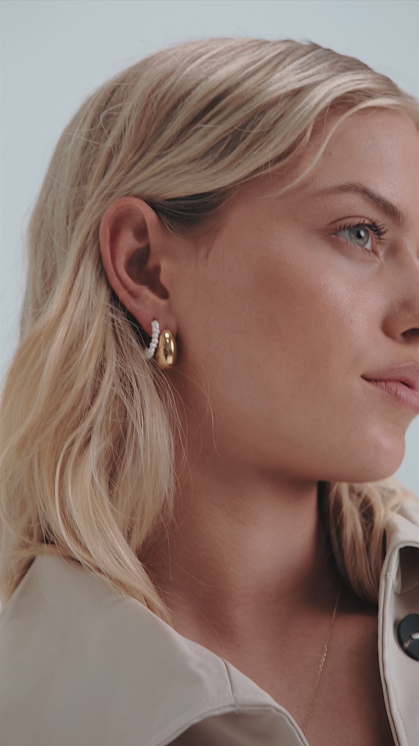 Perri Hoops product video, Nicole Fendel Jewellery