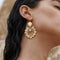 PRE ORDER Cierre Earring Gold - Shipping from 5th November