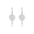 Silver Maya Pearl Earring