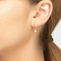 Mini Rose Quartz Earring